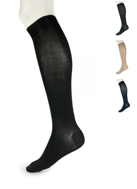 LINDNER® Business Herren-Kniestrumpf Fil D' Ecosse